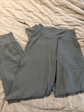 lululemon athletica Slate army green  High-Rise Leggings with Side Pockets